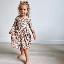 Load image into Gallery viewer, Tessa Twirl Dress- Longsleeve
