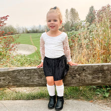 Load image into Gallery viewer, Black Velvet Skirt
